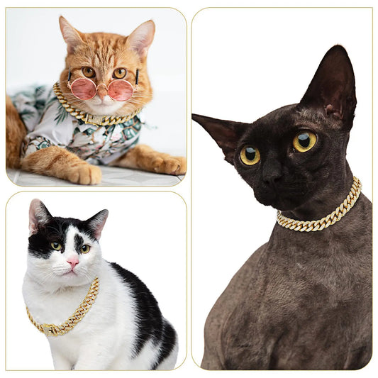 SparkCuban Diamond Pet Collar