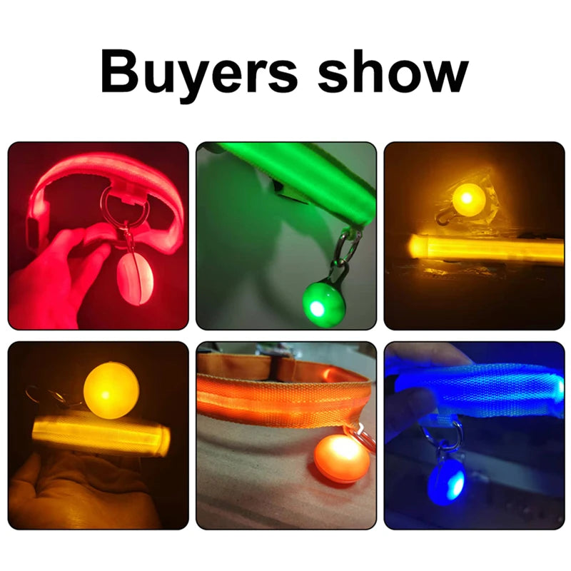 LuxeGlow USB Rechargeable LED Pet Collar