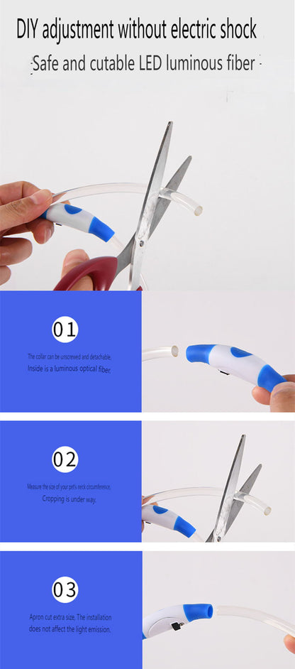 NightSafe USB Rechargeable Pet Necklace